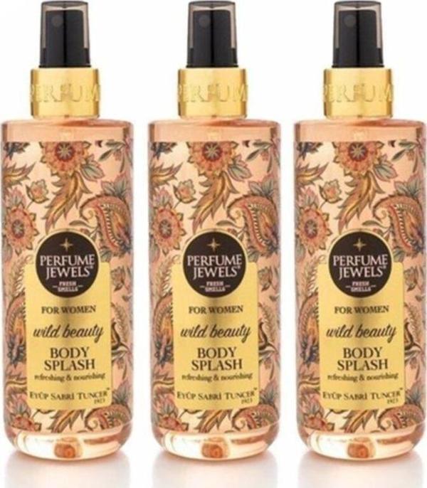 Eyüp Sabri Tuncer Pj Body Splash Wild Beauty 250 Ml 3' Lü Paket - Image 1