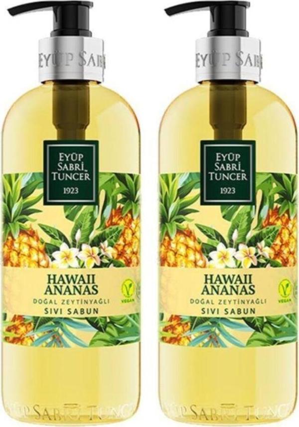 Eyüp Sabri Tuncer Sıvı Sabun Hawaii Ananas 500 Ml  2 Adet - Image 1