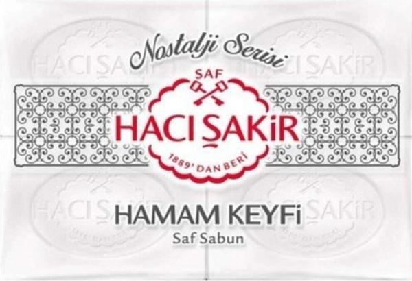 Hacı Şakir Hamam Keyfi Saf Sabun 4'Lü 200 G - Image 1