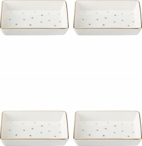 Porland Forest Kahvaltı&Meze Tabağı 7x11cm 4'lü 04LFH000587 - Image 1
