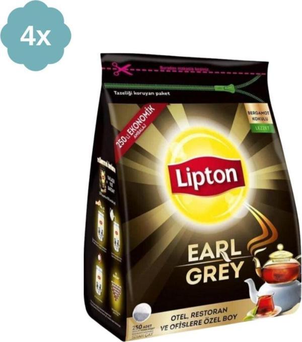 Lipton Earl Grey Demlik Poşet 250'Li X 4 Adet - Image 1