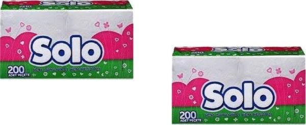 Solo Peçete Süper 200'Lü X 2 Kutu - Image 1