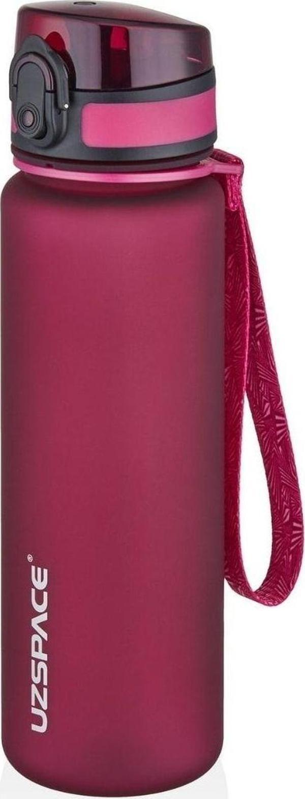 Uzspace 500ml Yeni Koleksiyon Soft Touch Tritan Su Matarası - Image 1