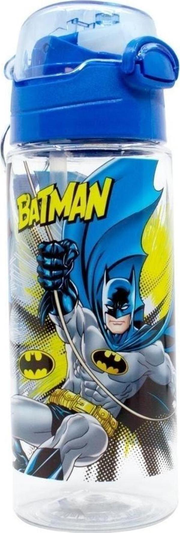 Wiggle 500ml Batman Pipetli Askılı Kilitlenebilir Su Matarası - Image 1