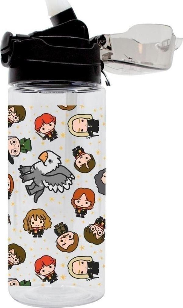Wiggle 700ml Harry Potter Pipetli Askılı Kilitlenebilir Su Matarası - Image 1