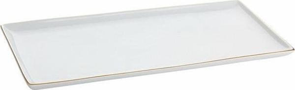 Porland Altın Yaldız Serisi 35cm Baton Pasta Tabağı - Image 1
