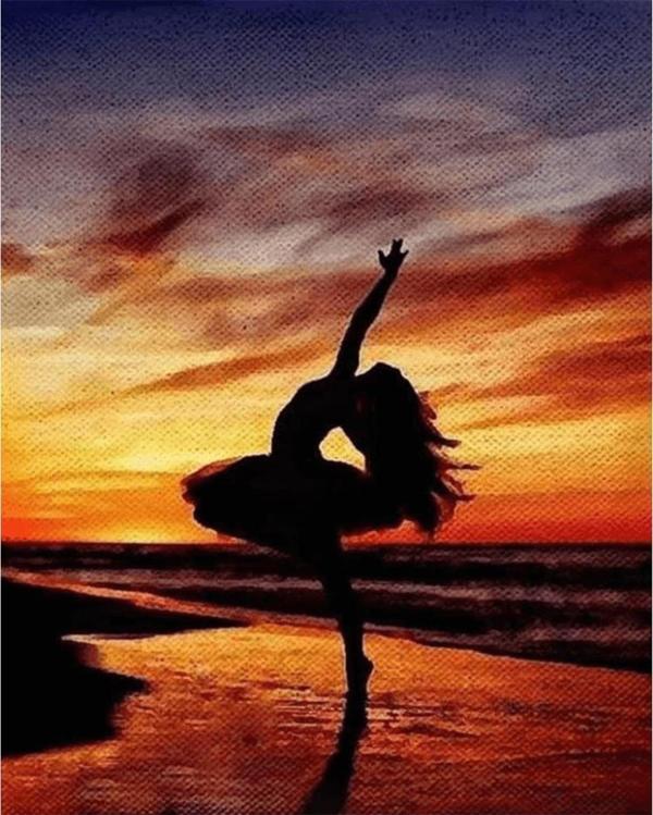 Pastelya Sayılarla Boyama Seti Çerçeveli Kasnaklı Göğe Yükseliş - Image 1