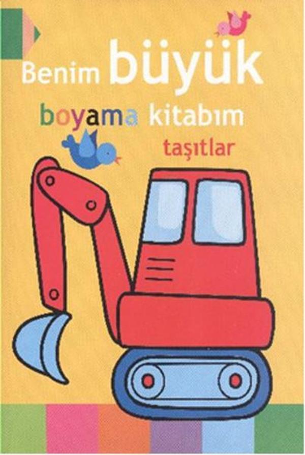 Benim Büyük Boyama Kitabım Taşıtlar - Parıltı Yayınları - Image 1
