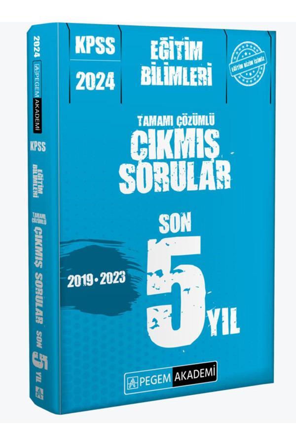 Pegem Akademi Yayıncılık 2024 KPSS Eğitim Bilimleri Güncel Çıkmış Sorular Son 5 Sınav - Pegem Akademi Yayıncılık - Image 1