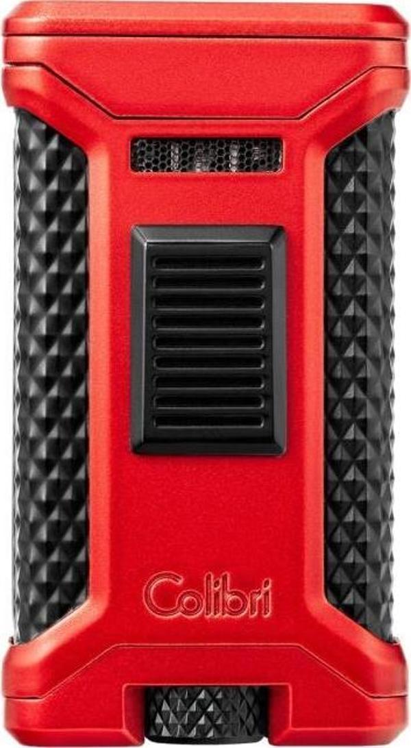Colibri Ascari 3 Torch Pürmüz Kırmızı Puro Çakmağı - Image 1