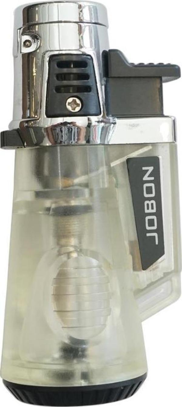 Jobon Tek Torch Pürmüz Şeffaf Puro Çakmak - Image 1