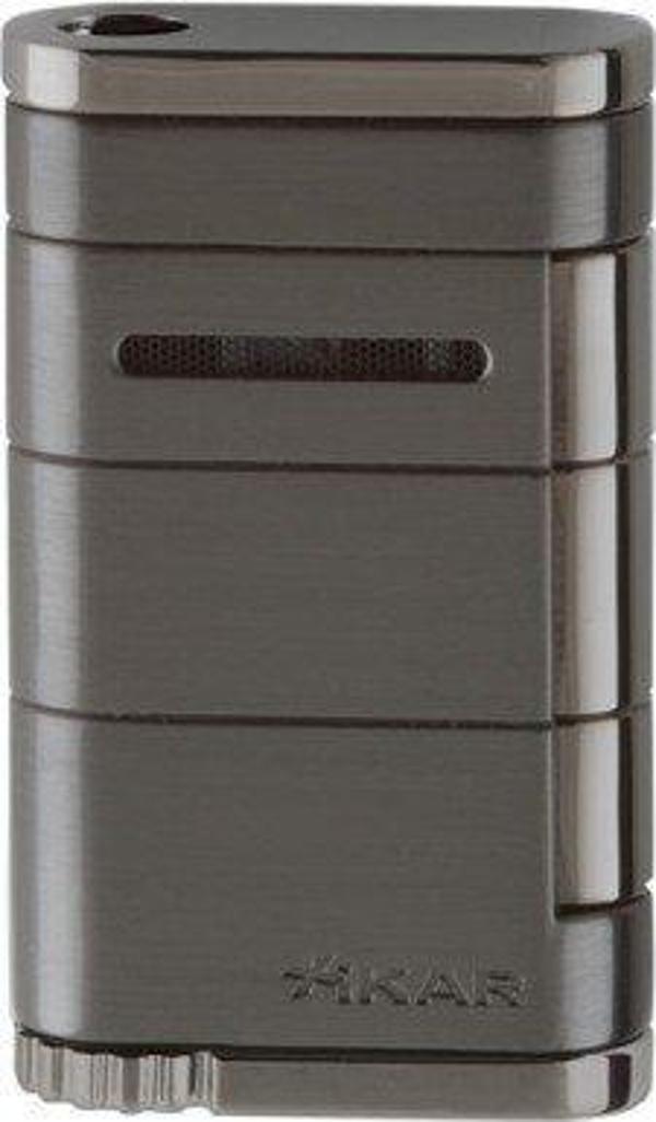 Xikar Allume Tek Torch Pürmüz Gunmetal Puro Çakmağı - Image 1