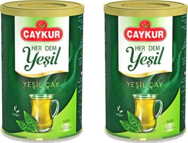 Çaykur 2 Adet Herdem Yeşil Çay 150 Gr - Image 1