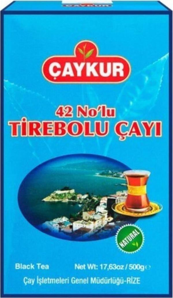 Çaykur 42 No'Lu Tirebolu Çayı 500 Gr 15 Adet - Image 1