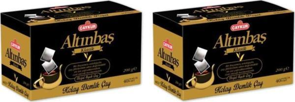 Çaykur Altınbaş Klasik Siyah Demlik Poşet Çay 40 X 2 Paket - Image 1