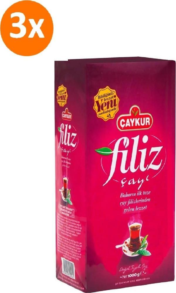 Çaykur Filiz Çayı 1000 G 3 Adet - Image 1