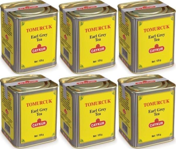 Çaykur Tomurcuk Çay 125 Gr Teneke 6 Adet - Image 1