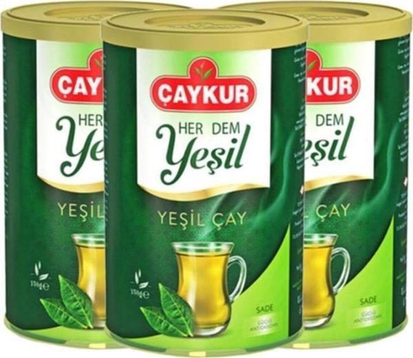 Çaykur Yaprak Yeşil Çay Sade 150 Gr 3 Adet - Image 1