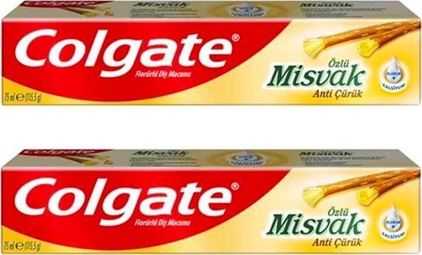 Colgate Misvak Özlü Diş Macunu 75 Ml + 75 Ml - Image 1
