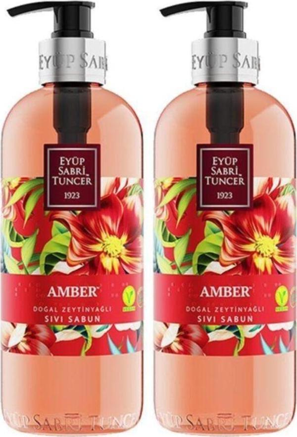 Eyüp Sabri Tuncer Amber Sıvı Sabun 500 Ml X 2 Adet - Image 1