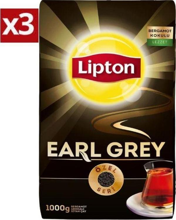 Lipton Earl Grey Dökme Çay 1000 Gr 3 Adet - Image 1