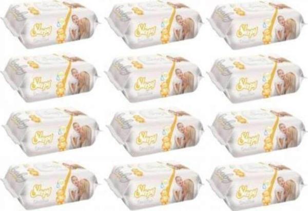 Sleepy Sensitive 90'Lı Islak Havlu 12'Li Paket Toplam 1080 Yaprak - Image 1