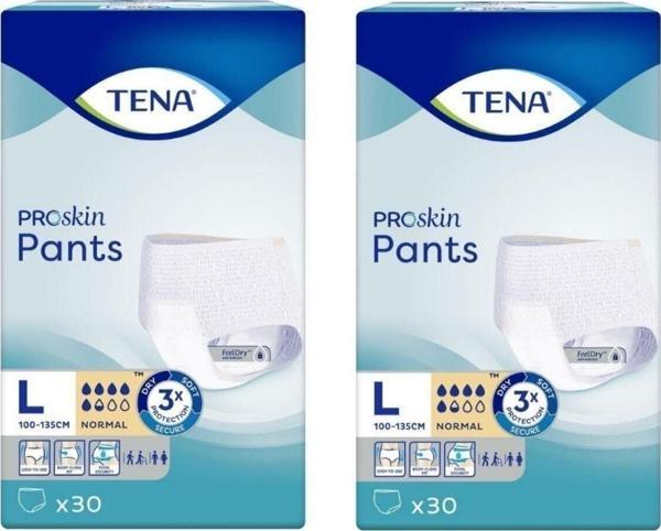 Tena 5.5 Damla Emici Külot Hasta Bezi Large 30 Lu 2 Paket 60 Adet - Image 1