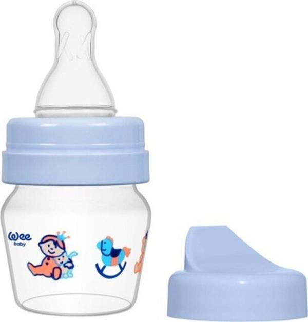Wee Baby Mavi Renkli Mini Pp Alıştırma Bardağı Seti 30 Ml - Image 1