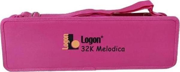 Logon Melodika 32 Tuşlu Klavyeli Pembe - Image 1