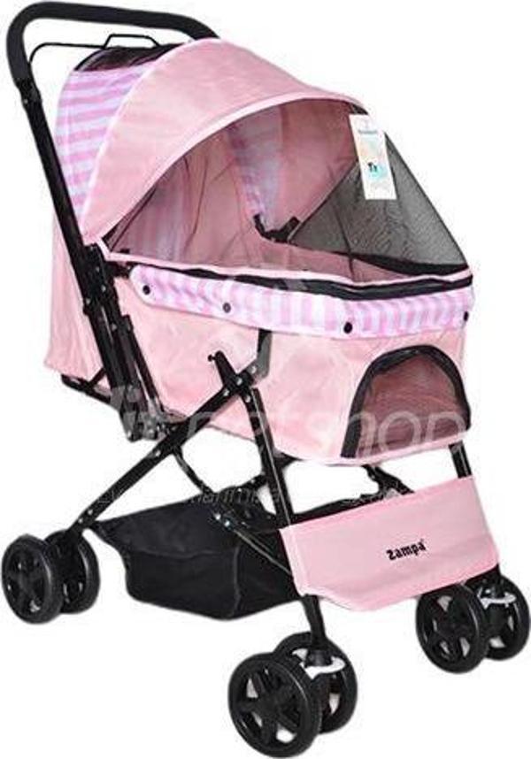 Zampa Nova Kedi/Köpek Arabası 52x76.5x95cm Pembe - Image 1