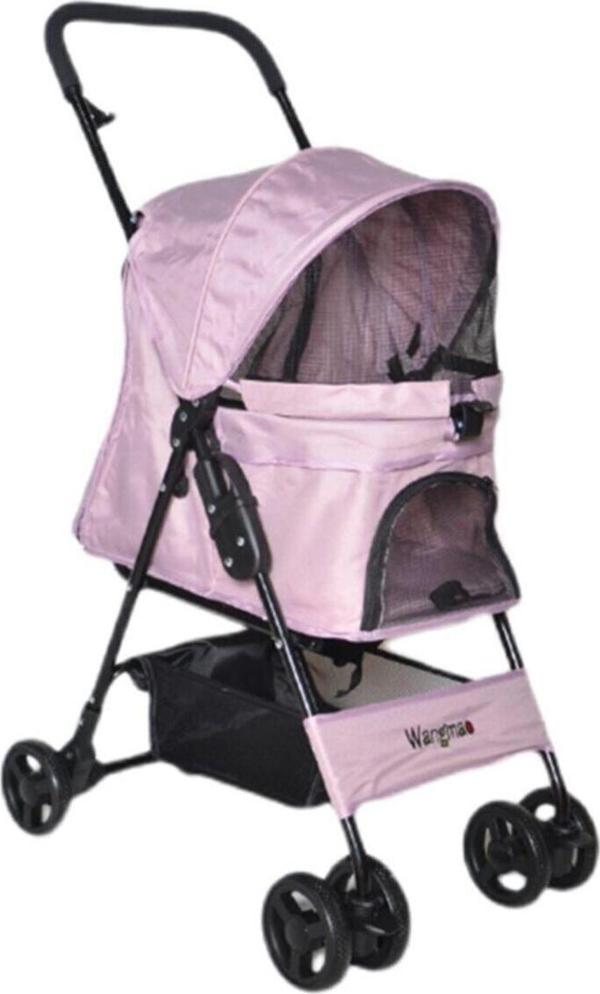 Zampa Showtime Kedi/Köpek Arabası 42x69.5x88cm Pembe - Image 1
