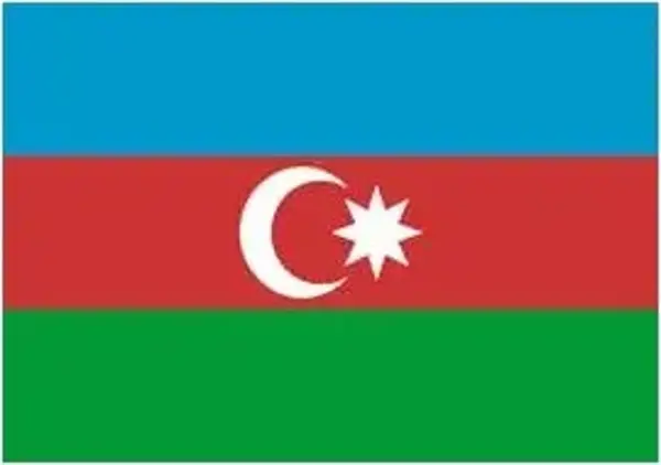 Azerbaycan Bayrağı (30x45 cm) - Image 1