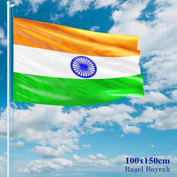 Hindistan Devleti Gönder Bayrağı 100x150 - Image 1