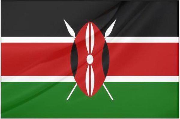 Kenya Bayrağı (30x45 cm) - Image 1