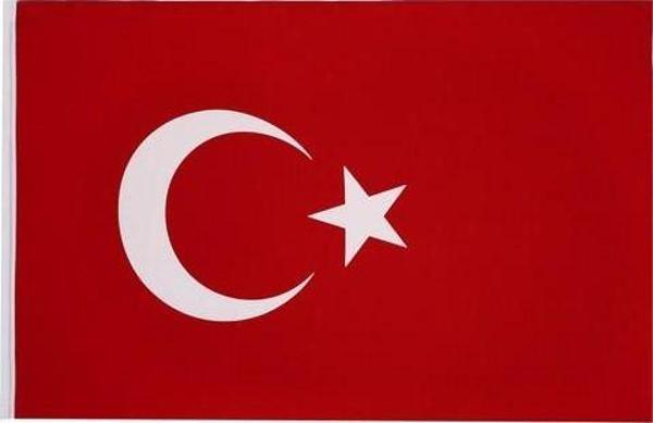 Türk Bayrağı 20x30 cm (Sıcak Kesim) 5-Li - Image 1