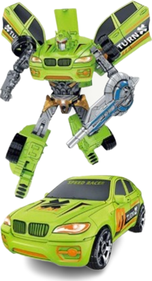 Ctoys 39-89 Robota Dönüşen Sesli Araba Oyuncak - Image 1