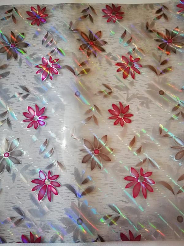 ŞEFFAF MASA ÖRTÜSÜ 1,7 mm 80 cm x 120 cm Kalın DESENLİ  Pvc Kaymaz Masa Örtüsü Koruyucu 80 CM X 120 CM - Image 1