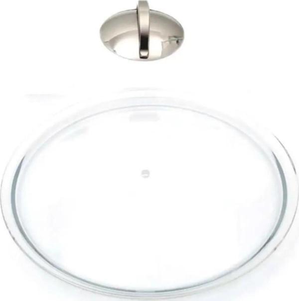 T.Concept Cam Tencere Tava Kapağı 24 cm - Image 1