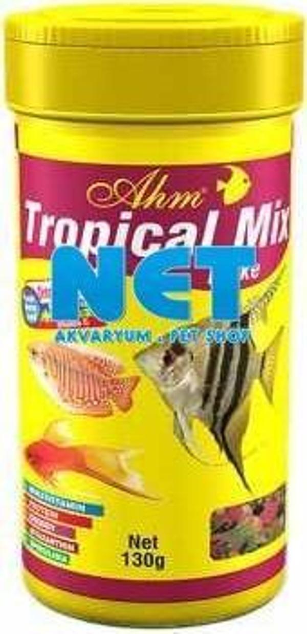 Ahm Tropical Mix Flake Food 100 ml  - Image 1