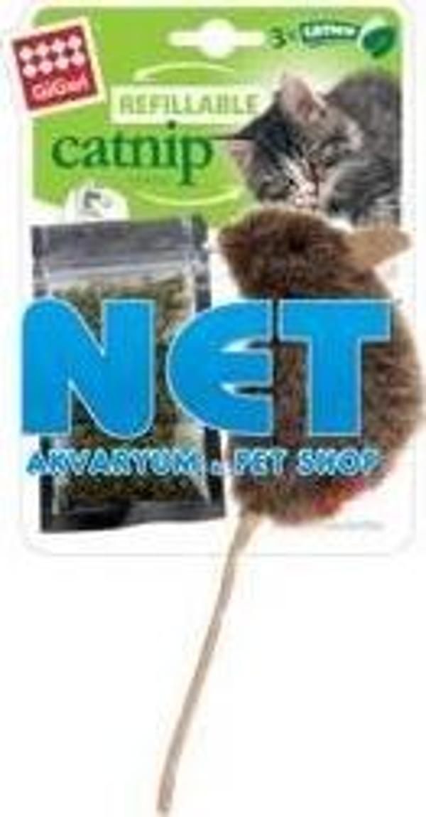 Gigwi 7051 Catnip Hazneli Fare Kedi Oyuncağı  - Image 1