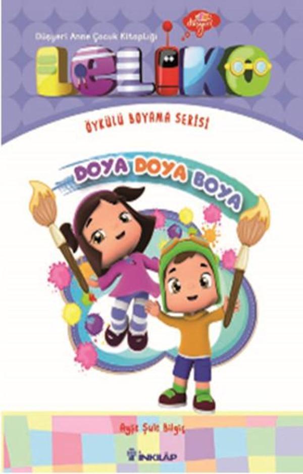 Leliko Öykülü Boyama Serisi - Doya Doya Boya - İnkılap Kitabevi Yayınevi - Image 1