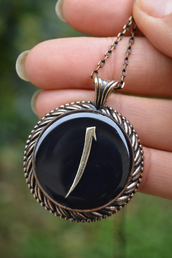 Stoneage Jewellery Bayan Elif Kolye Siyah - Image 1