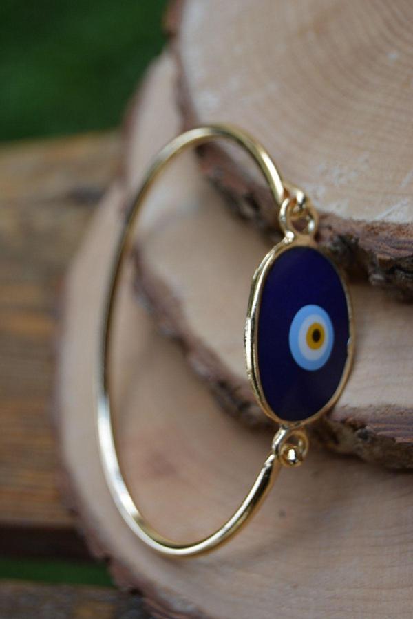Stoneage Jewellery Nazar Bileklik Altın Sarı - Image 1