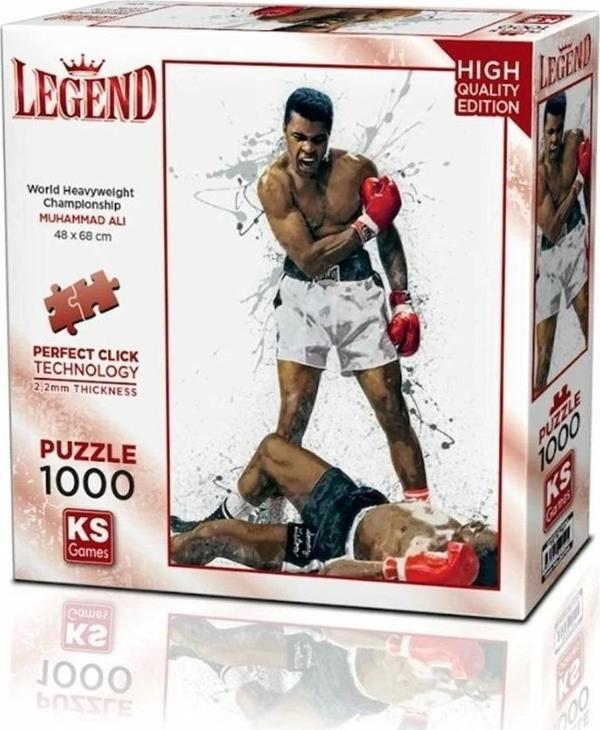 Alisverisdevi Tms Puzzle 1000 Parça Legend World Heavyweight Championship Muhammed Ali - Image 1