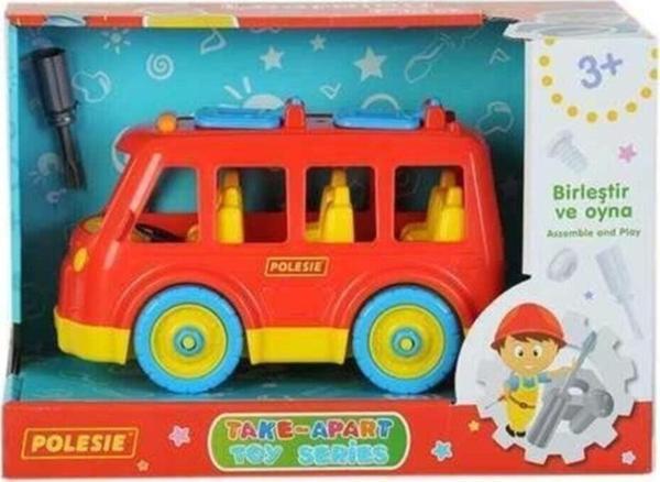 Güntem Polesie Tasarımci - Ulaşım"Otobüs" (26 Parça) (Kutuda) - Image 1