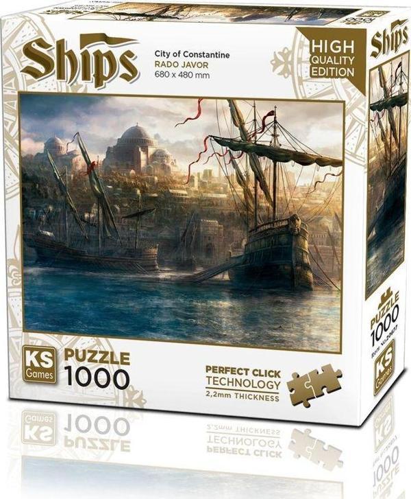Ks Games Once Upon A Time İn İstanbul 1000 Parça Puzzle - Image 1