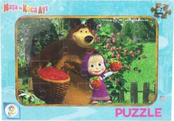 Laço Maşa Koca Ayı 24 Parça Puzzle - Image 1