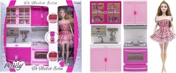 Oydaş Oyuncak Oydaş 02320 Anlily Bebekli 2Li Lavabo Firin*18* - Image 1