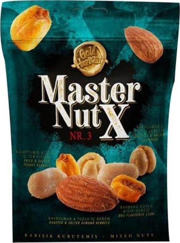 Master Nutx Nr.3 Karışık Kuruyemiş 80gr x24 - Image 1