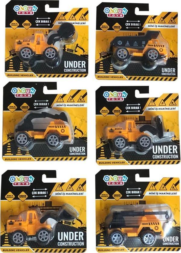 Oyuncak Store İş Makineleri 6'Lı Set - Image 1